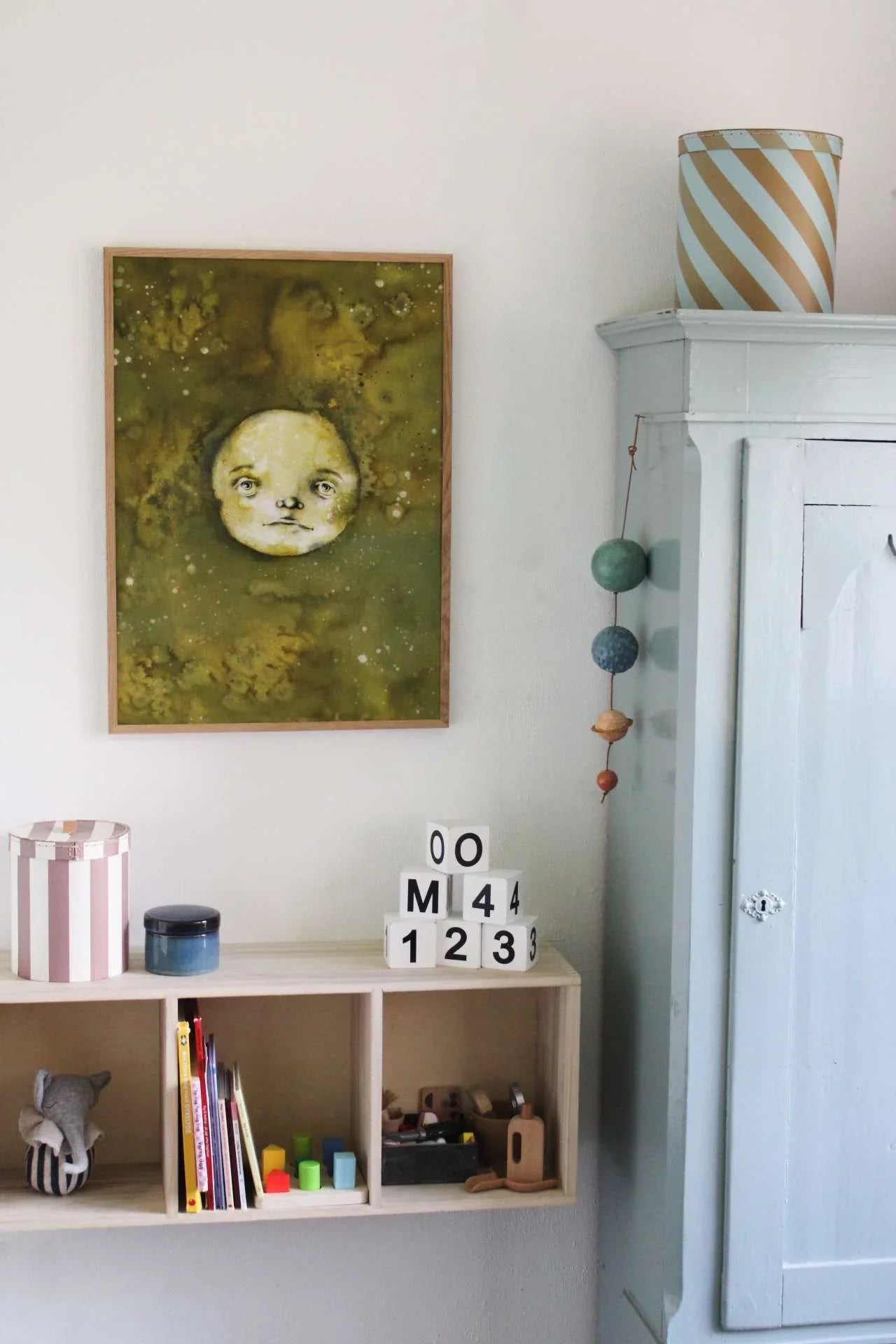 Månebarn (2) - Amanda Zimmerlund Kunst