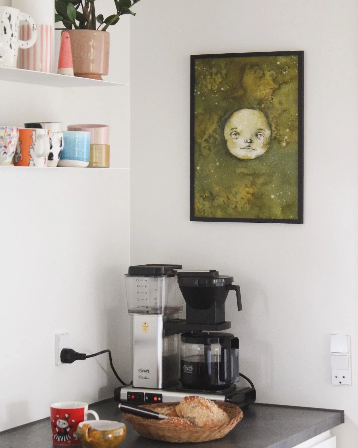 Månebarn (2) - Amanda Zimmerlund Kunst