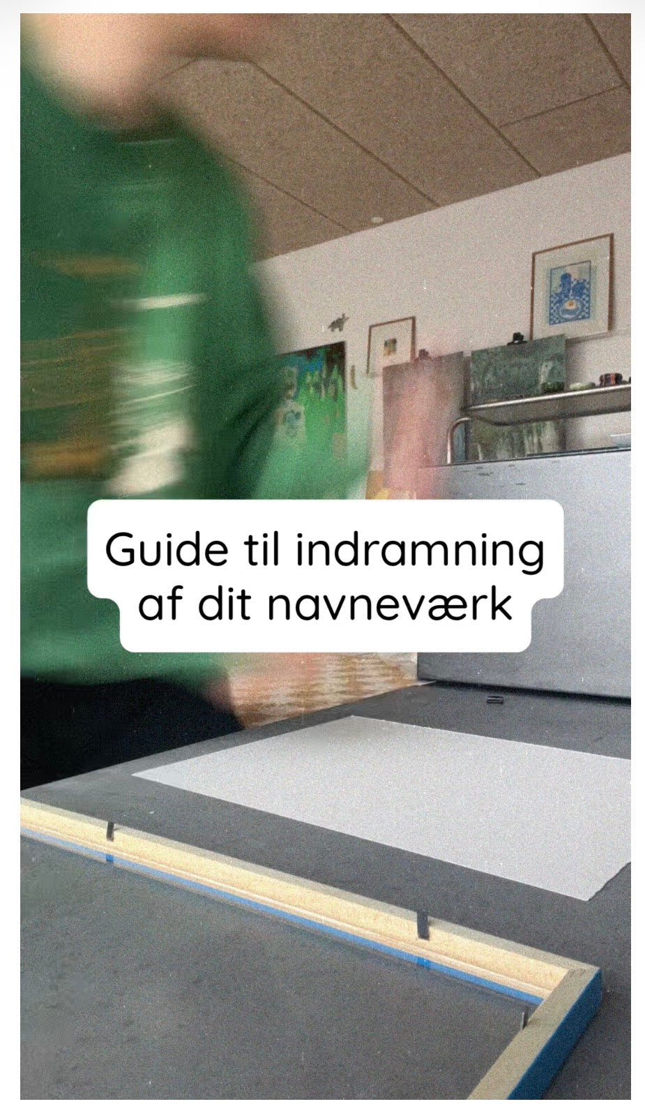 Navneværk Amanda Zimmerlund navneskilt kunst til børn med navn og bogstav