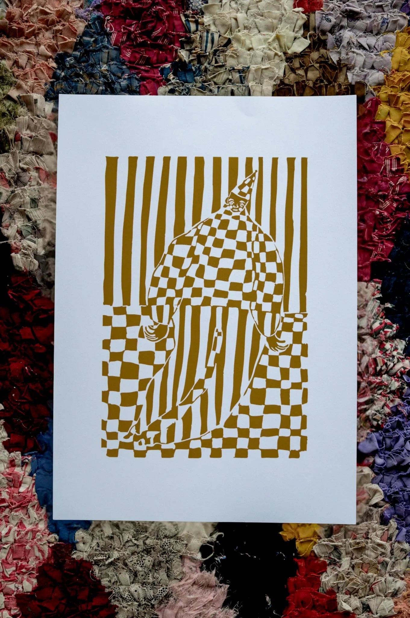 Tapetmenneske - Amanda Zimmerlund Kunst