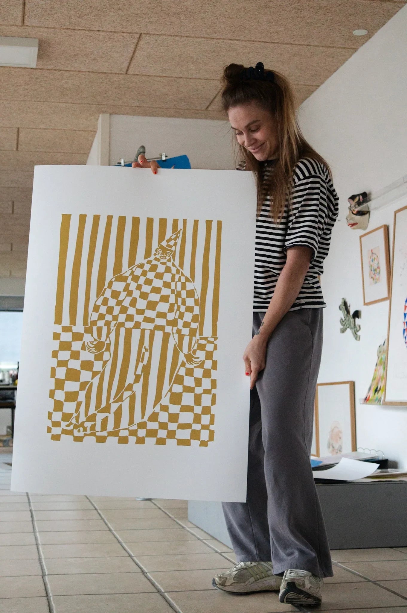 Tapetmenneske - Amanda Zimmerlund Kunst