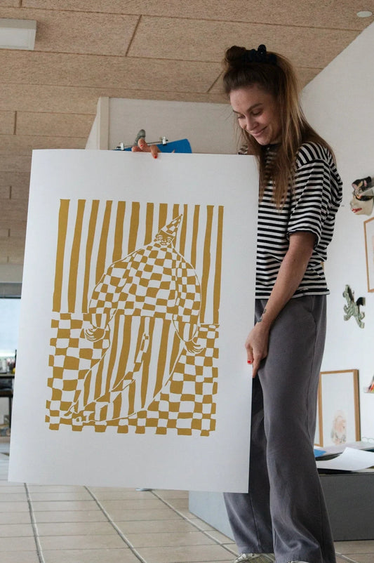 Tapetmenneske - Amanda Zimmerlund Kunst