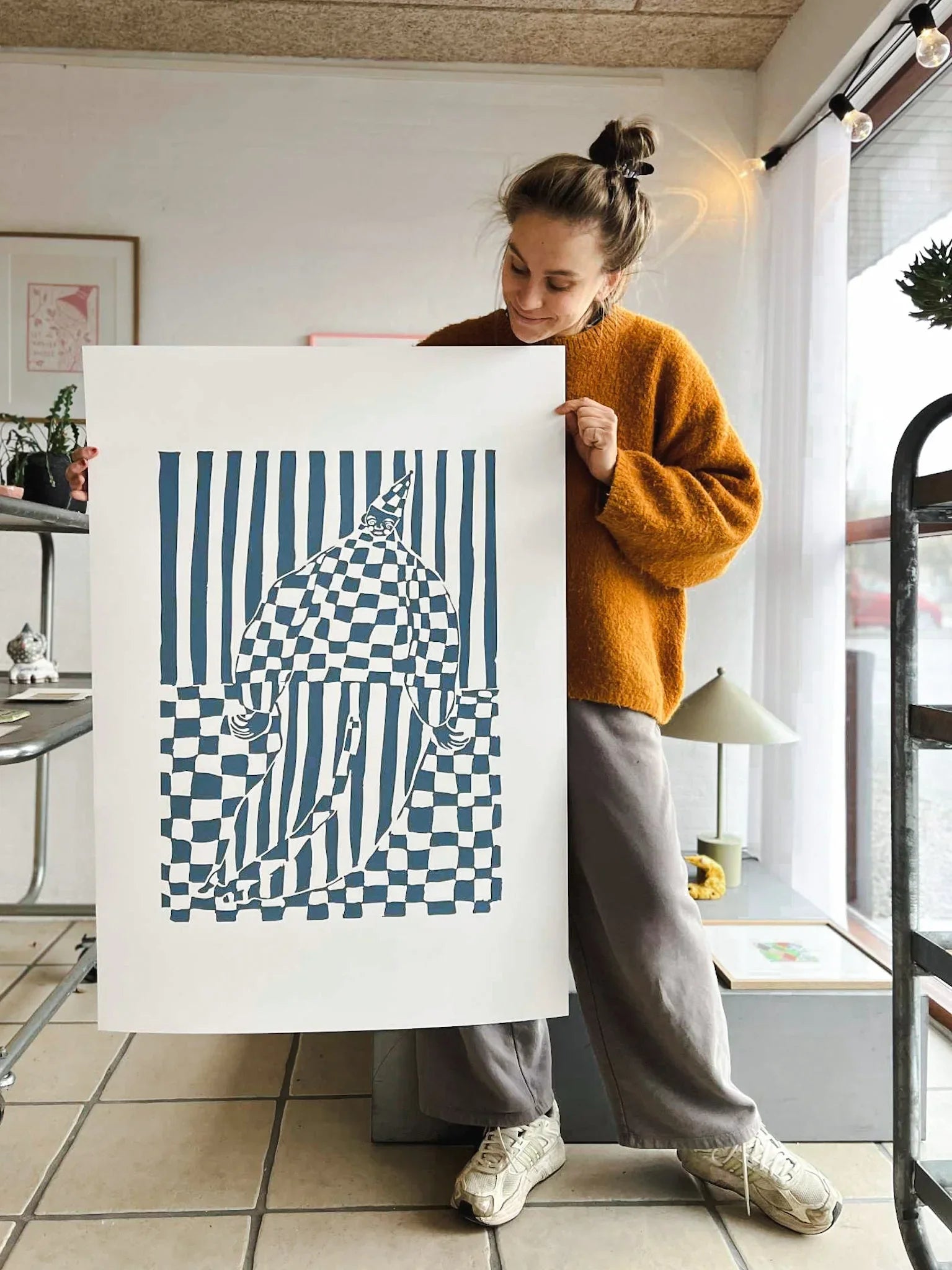 Tapetmenneske - Amanda Zimmerlund Kunst