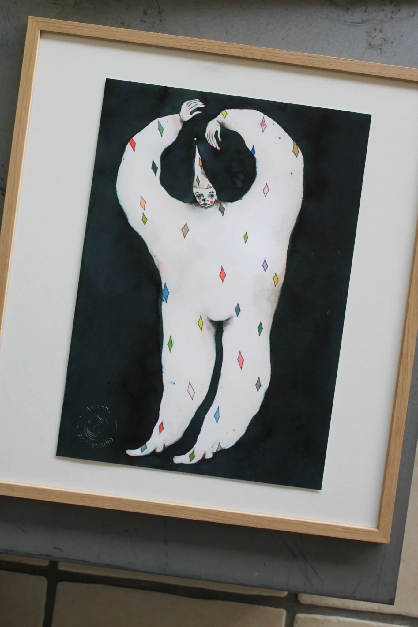 Tilfældige tern - Amanda Zimmerlund Kunst