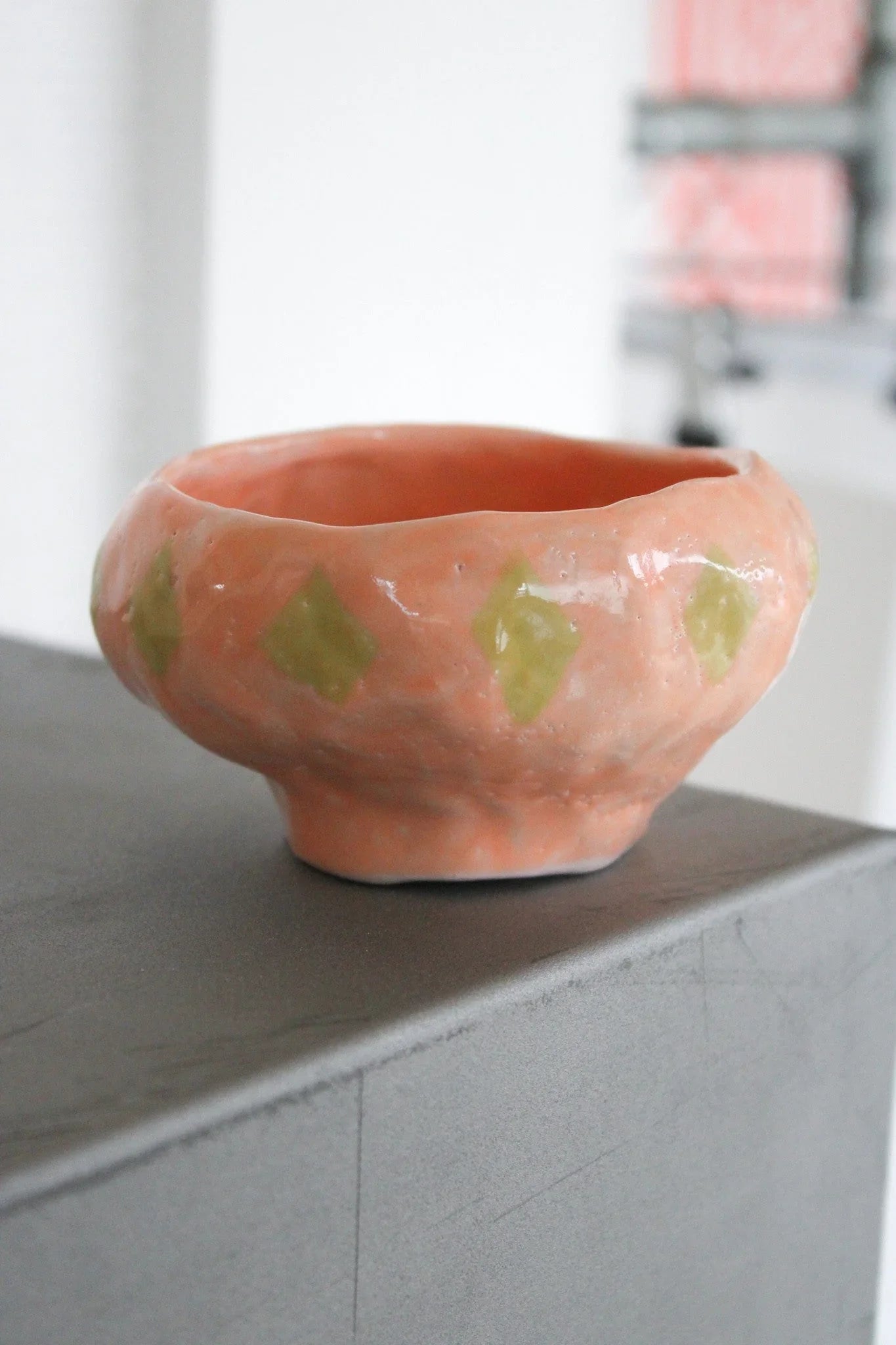 Unik kop i stentøj - Amanda Zimmerlund Kunst